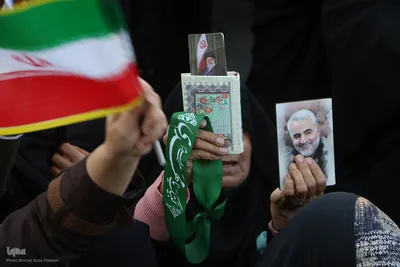 راهپیمایی شیرازی ها بر علیه اغتشاشگران