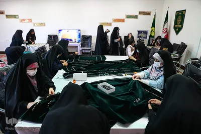 کارگاه تولید پوش سنگ ‌مضجع مطهر امام رضا(ع)