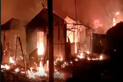 Homes of Thousands in Rohingya Muslims Refugee Camps Destroyed