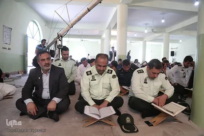 محفل انس با قرآن کاروان قرآنی انقلاب در قصرقند