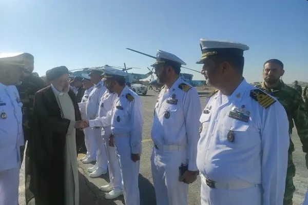 رئیس‌جمهور وارد شهرستان جاسک شد