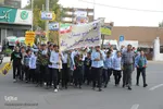 تجمع مردم خراسان جنوبی در محکومیت جنایت‌های رژیم غاصب اسرائیل‎