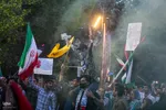 تجمع دانشگاهیان دانشگاه‌های شیراز در حمایت از خیزش دانشجویان آمریکا و اروپا
