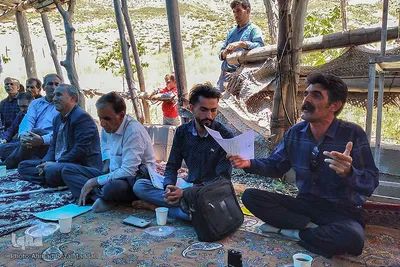 بازدید میدانی از منطقه عشایری کمهر سپیدان استان فارس‎‎