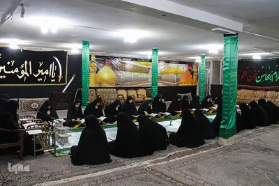 محفل انس با قرآن در حسینیه چهاده معصوم-مشهد