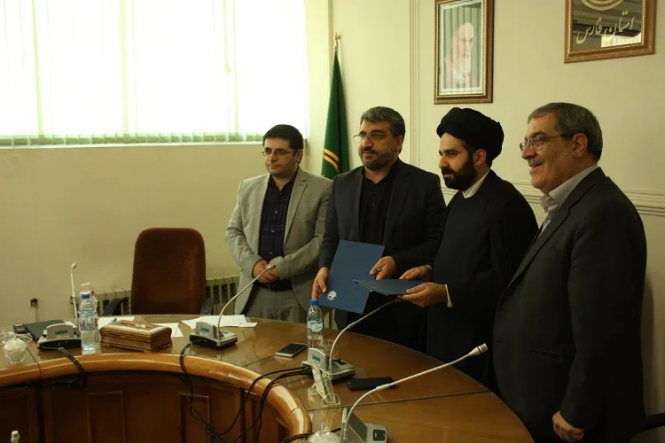 امضای توافق همکاری شیراز و قم در سکانس پایانی سمینار هنر اسلامی