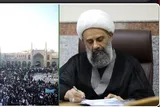 تقدیر مدیر حوزه خواهران از حضور حماسی یک ماهه ملت ایران در صحنه