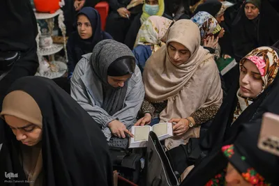 جلسه آموزش قرآن استاد بلده