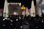 آیین بزرگداشت رهبر شهید در حرم رضوی برگزار شد