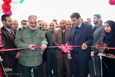 افتتاح مدرسه سردار سلیمانی در ملایر