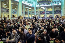 مراسم بزرگداشت شهدای حمله تروریستی به حرم مطهر حضرت شاهچراغ (ع)
