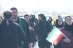 عکس | راهپیمایی جاماندگان اربعین در لرستان