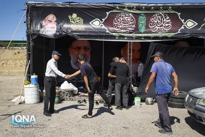 آماده‌سازی موکب‌ها برای استقبال زائران پیاده امام رضا(ع)
