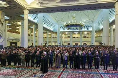 چهلمین مراسم سالگرد شهدا در شبستان امام خمینی