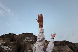 غار «حرا» در مکه مکرمه