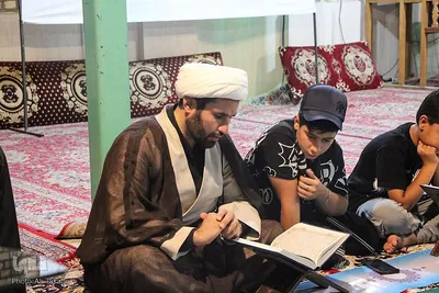 برگزاری کرسی تلاوت قرآن همزمان با ایام شهادت اباعبدالله‌الحسین(ع)‎ در ملایر