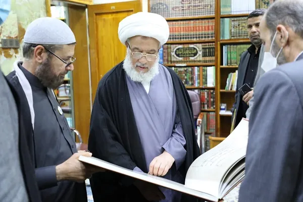 الشيخ الكربلائي يؤكد توسعه أجنحة معرض المصحف بكربلاء في دوراته القادمة
