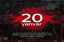 Azərbaycanda 20 Yanvar faciəsinin 30-cu ildönümü qeyd olunur