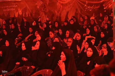 عزاداری شب اربعین در موکب انصارالمهدی(عج) شهرک سعدی شیراز