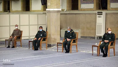 دیدار دست‌اندرکاران مراسم سالگرد شهید سلیمانی با رهبر معظم انقلاب