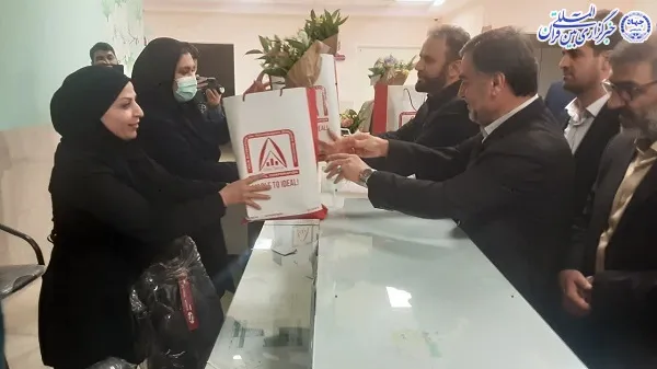 دیدار استاندار مازندران با پرستاران بیمارستان های بوعلی سینا و حکمت ساری