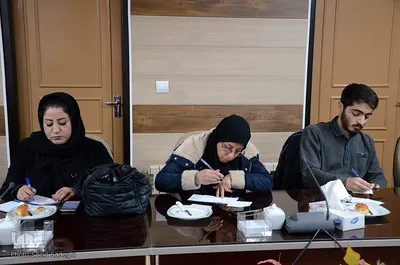 نشست خبری حجت‌الاسلام رسول برگی، رئیس شورای هماهنگی تبلیغات اسلامی استان آذربایجان شرقی