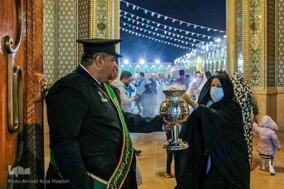 مراسم تحویل سال ۱۴۰۱  در حرم مطهر شاهچراغ (ع) شیراز‎