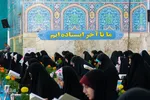 آیین جزء‌خوانی قرآن در امامزاده نرمی دولت‌آباد