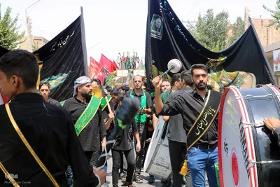 آیین نخل برداری هیئت حسینی نظرکرده یزد‎