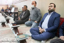 جلسه قرائت قرآن سازمان قضایی نیروهای مسلح خوزستان