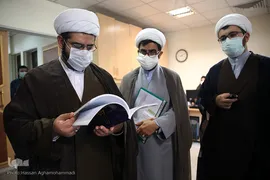 بازدید حجت‌الاسلام والمسلمین مهدی اخوان‌صباغ، رئیس سازمان دارالقرآن الکریم از مرکز مطالعات میان‌رشته‌ای قرآن کریم