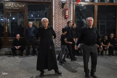 عزاداری هشتم محرم در بازار تبریز