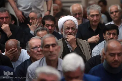 مراسم تشییع پیکر مرحوم محسن مظاهری، پیشکسوت قرآنی