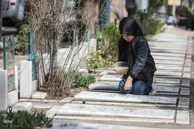 مراسم تحویل سال نو در جوار گلزار شهدای گمنام بهشت زهرا (س)