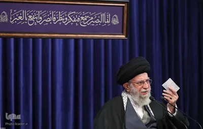 ارتباط تصویری رهبر انقلاب با جمعی از مردم آذربایجان شرقی