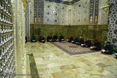 آیین ختم قرآن به نیت شهدای خدمت در اصفهان