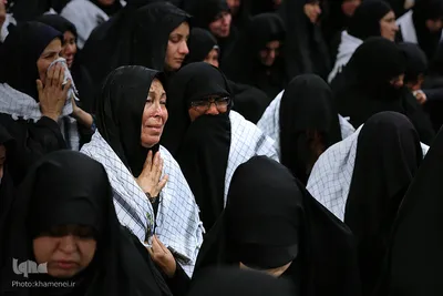 دیدار خانواده‌های شهدای منا با رهبر معظم انقلاب