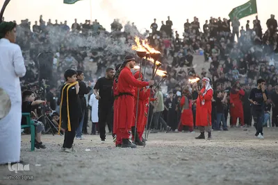مراسم تعزیه در نوش‌آباد