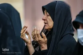 تشییع پیکر «حاج احمد فیاض» پیرغلام اهل‌بیت(ع)