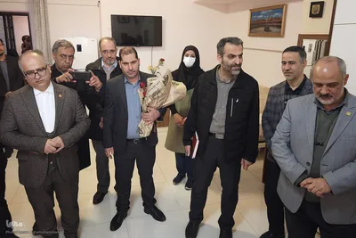دیدار رییس جهاد دانشگاهی با جانبازان آسایشگاه ثارالله