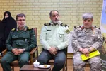 دیدار جمعی از فرماندهان نظامی و انتظامی با امام جمعه تبریز