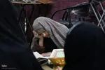 آیین جزءخوانی قرآن کریم در مسجد ملامحسن خمینی‌شهر