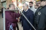 استاندار آذربایجان شرقی در قلب بازار تبریز