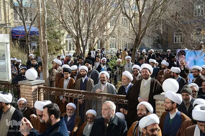 همایش حوزه های علمیه تبریز در حمایت از بیانیه گام دوم انقلاب