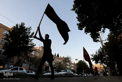 علم گردانی در شیراز‎