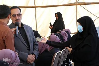 نواختن زنگ مهر و مقاومت در استان یزد