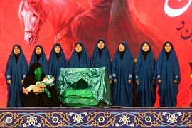 اجتماع بزرگ «شیرخوارگان عاشورایی»