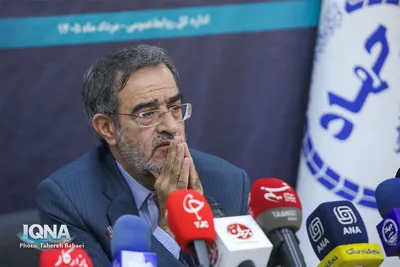 نشست خبری علی منتظری، رئیس جهاددانشگاهی