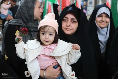 آیین بزرگداشت روز دختر در گلزار شهدا وادی رحمت