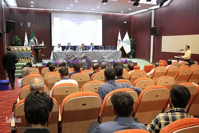 نشست خبری احمدرضا متالهی اردکانی، شهردار و مسعود نوریان اردکانی، رییس شورای اسلامی شهر اردکان